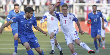 Griechenland unterliegt Färöer