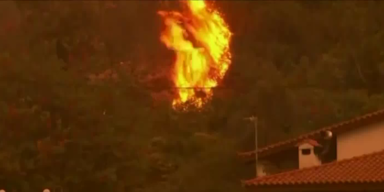 griechenland Feuer