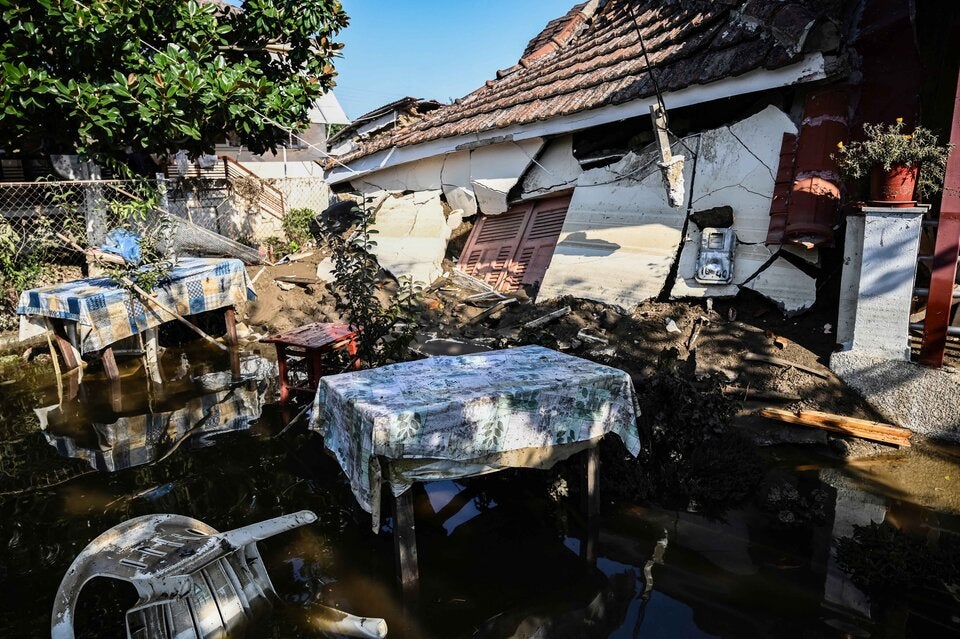 Flut in Griechenland