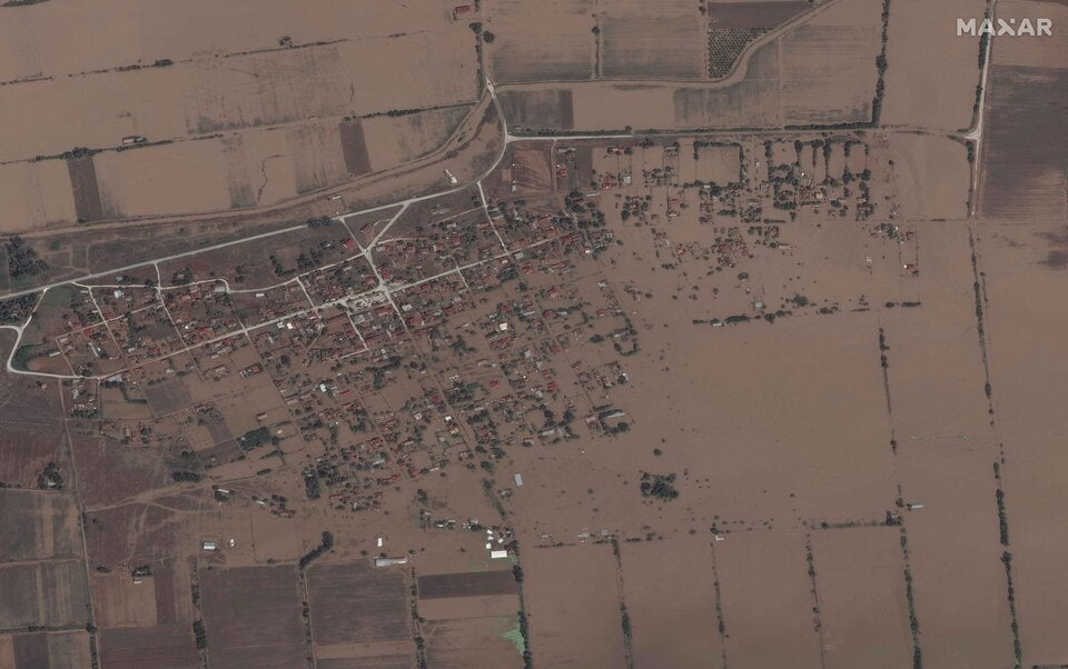 Flut in Griechenland