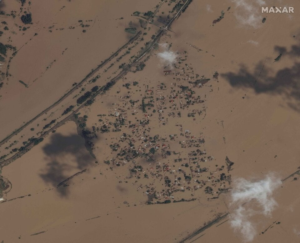 Flut in Griechenland