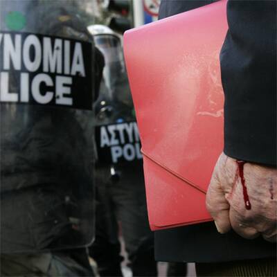 Ausschreitungen in Athen