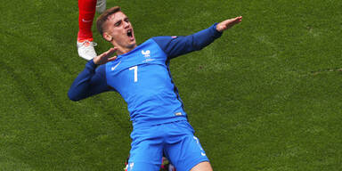 Griezmann-Doppelpack rettet Frankreich