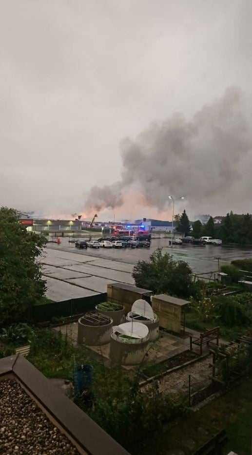 Brand Lebek-Halle