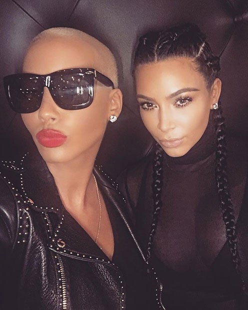 Kim Kardashian und Amber Rose: Gemeinsamer Selfie