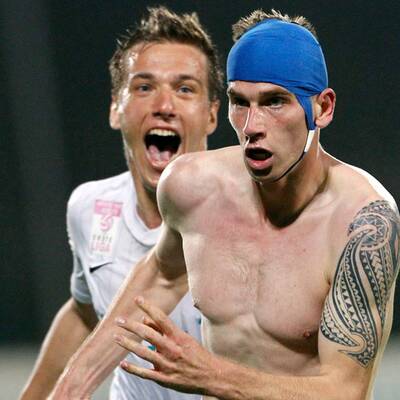 Grödig feiert den Meistertitel 