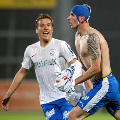 Grödig feiert den Meistertitel 