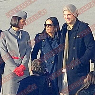 Demi Moore & Ashton Kutcher: Ankunft in Linz