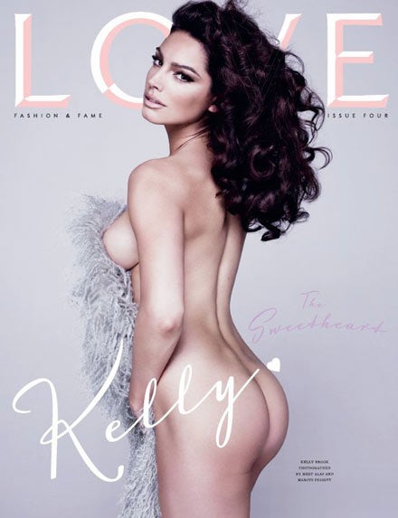 gross kelly brook nackt in the love magazine