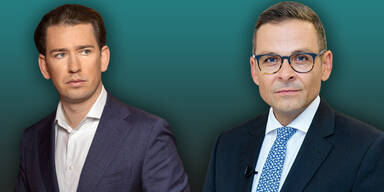 Sebastian Kurz und Gerald Grosz