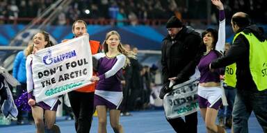 Zenit-Fans randalierten im Happel-Stadion 