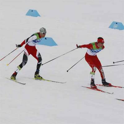 Berhard Gruber läuft das Rennen seines Lebens