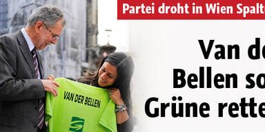 Van der Bellen kämpft für Rot-Grün