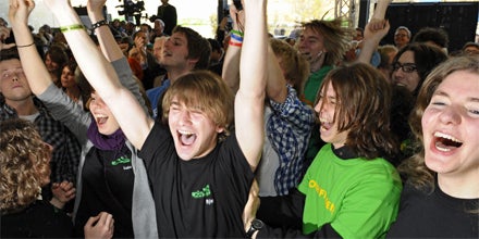 Grün-Rot schafft Sensation