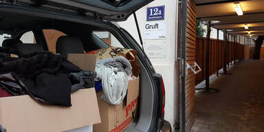 Protest gegen Schlie&szlig;ung von Notquartierpl&auml;tzen