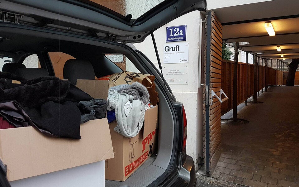 So helfen Jacken an Bäumen auch in Wien