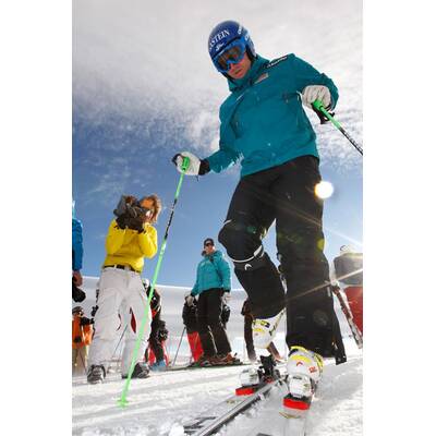 Grugger erstmals wieder auf Ski