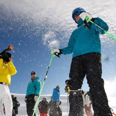 Grugger erstmals wieder auf Ski