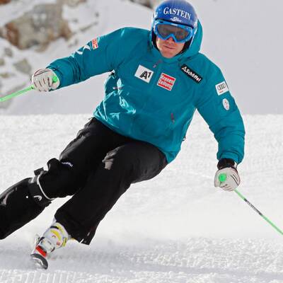 Grugger erstmals wieder auf Ski