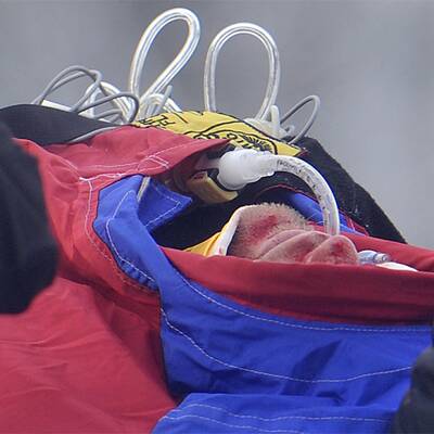 Horror-Sturz von Grugger: Erstversorgung