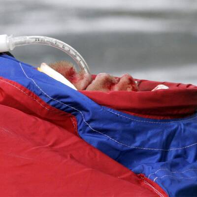 Horror-Sturz von Grugger: Erstversorgung