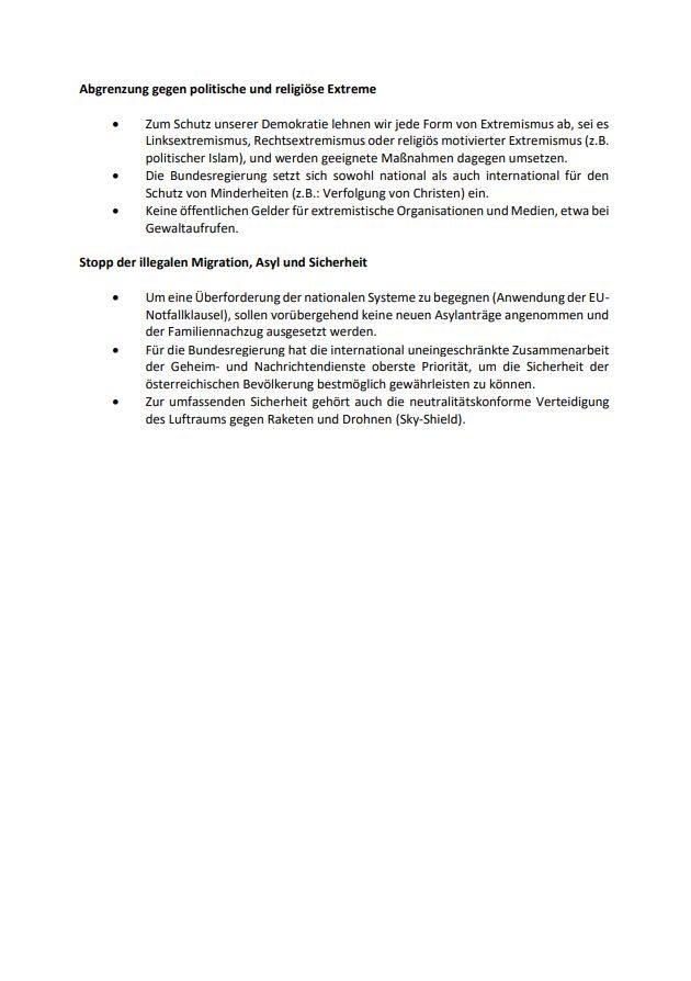 Neues Geheim-Papier: DAS fordert ÖVP von der FPÖ