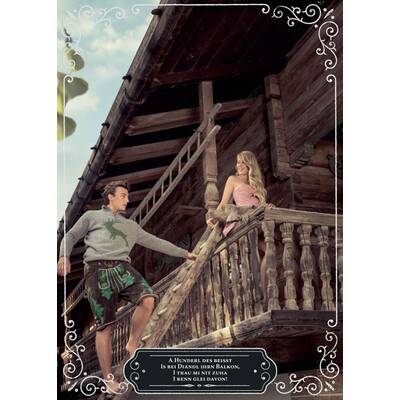 Helmut Berger modelt wieder