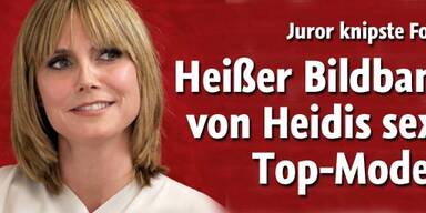 Bildband von Heidi Klums heißen Models