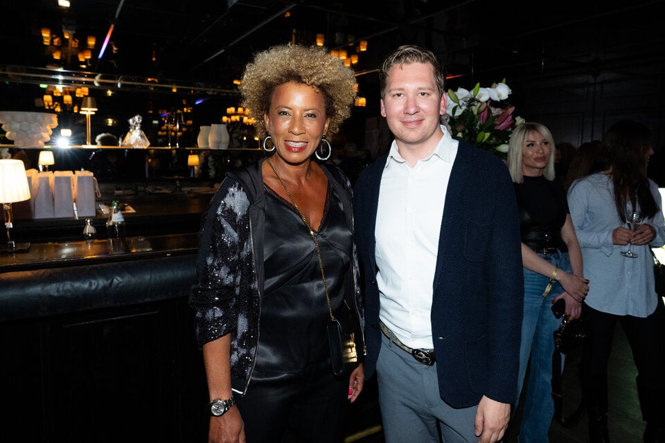 Clemens Trischler und Arabella Kiesbauer. 