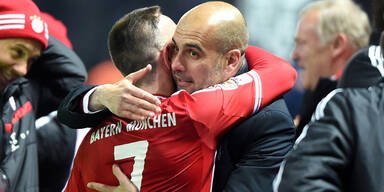 Pep reagiert auf Ribery-Kritik