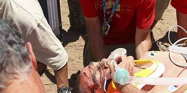 Dakar-Pilot Guerrero außer Lebensgefahr