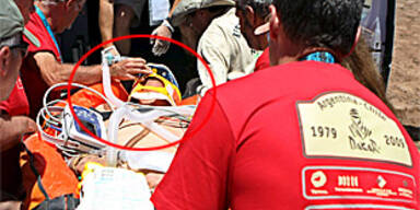 Dakar-Pilot Guerrero außer Lebensgefahr