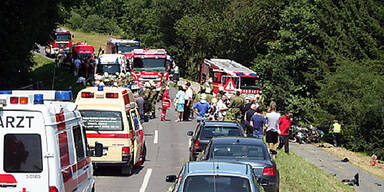 Busunglück bei Güssing