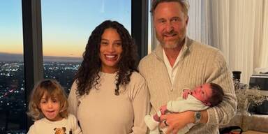 David Guetta mit seiner Familie