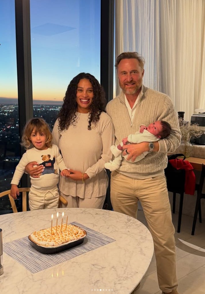 David Guetta mit seiner Familie