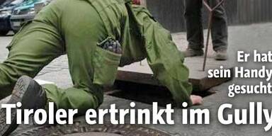Innsbrucker ertrinkt im Gully