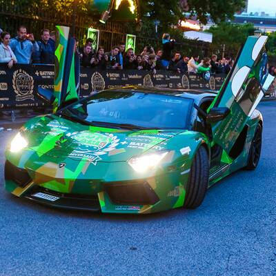 Gumball 3000 Rallye in Wien