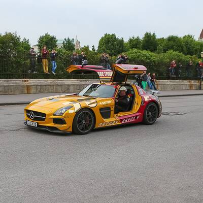 Gumball 3000 Rallye in Wien