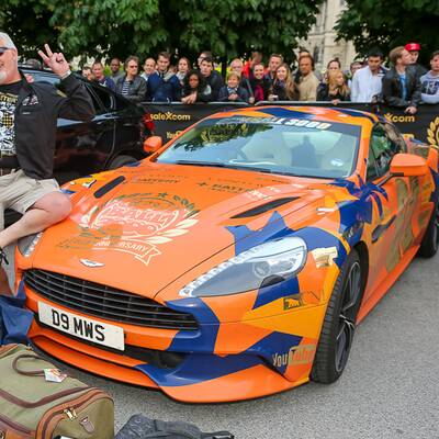 Gumball 3000 Rallye in Wien