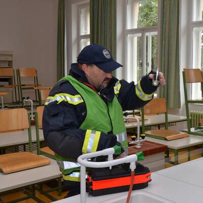 Pfefferspray: Schule evakuiert