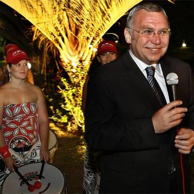 Gusenbauer in Brasilien