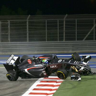 Sauber-Pilot Gutierrez überschlug sich