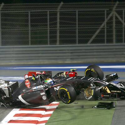 Sauber-Pilot Gutierrez überschlug sich