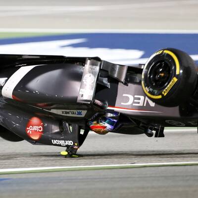Sauber-Pilot Gutierrez überschlug sich
