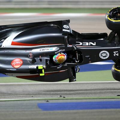 Sauber-Pilot Gutierrez überschlug sich