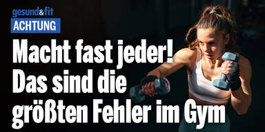 Das sind die größten Fehler im Gym, die fast jeder macht