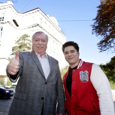 Bürgermeister Michael Häupl wählte in Ottakring