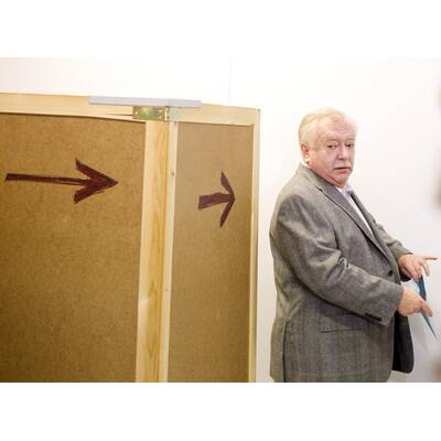 Bürgermeister Michael Häupl wählte in Ottakring