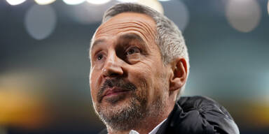 Adi Hütter steht vor Europa-League-Aus