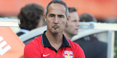 Adi Hütter Red Bull Salzburg